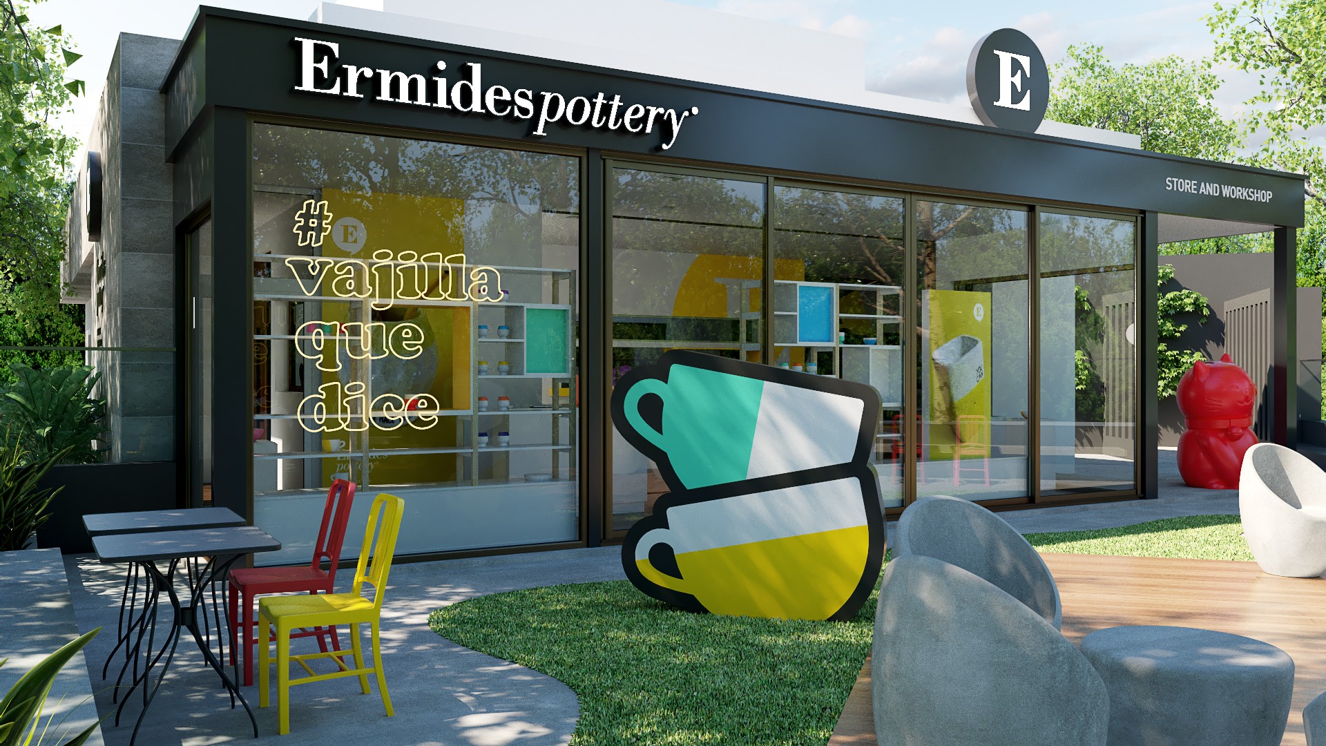 Ermides Pottery - Store & Workshop